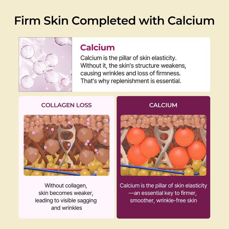 Calcium Volume Multi Balm+Eye Patch 60ea Korean Cosmetics with Collagen Extract Elasticity